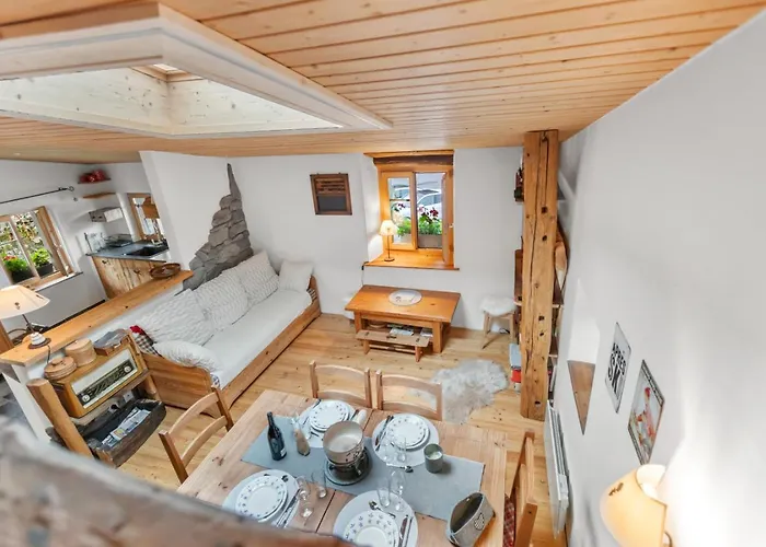 Renove Et Chaleureux, Ovronnaz 4 Personnes, Famille Horská chata *