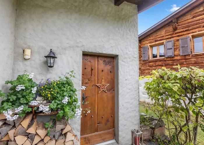 Renove Et Chaleureux, Ovronnaz 4 Personnes, Famille Horská chata *