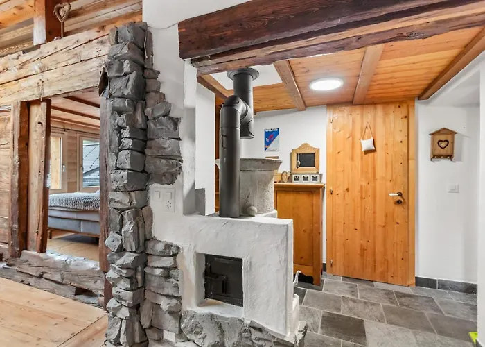 Renove Et Chaleureux, Ovronnaz 4 Personnes, Famille Horská chata Leytron