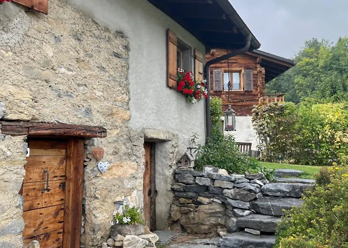 Rénové Et Chaleureux, Ovronnaz 4 Personnes, Famille Chalet *
