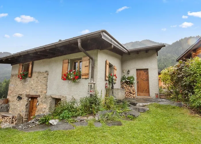 Rénové Et Chaleureux, Ovronnaz 4 Personnes, Famille Chalet Leytron