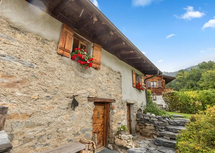 Chalet Rénové Et Chaleureux, Ovronnaz 4 Personnes, Famille *